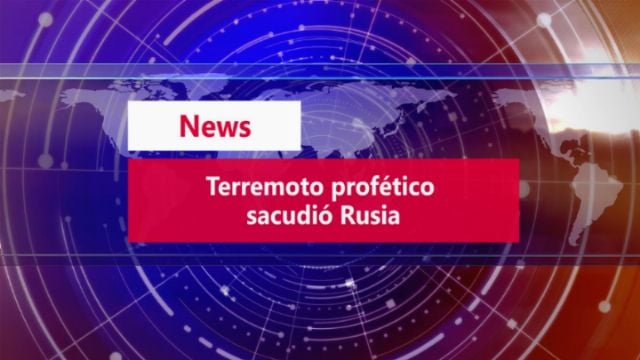 Terremoto profético sacudió Rusia Abre una nueva ventana con el video.