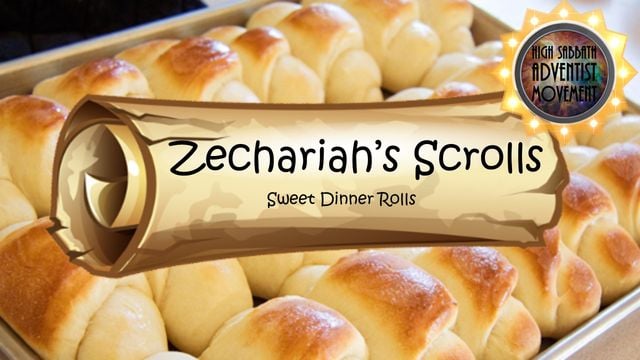 Cooking demo: Zechariah's Scrolls